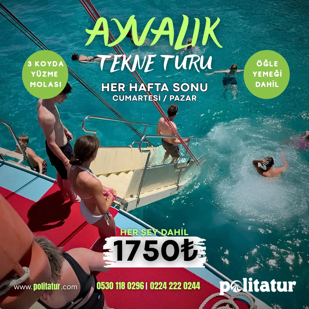 Ayvalık Tekne Turu