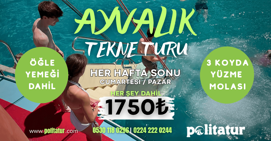 Ayvalık Tekne Turu